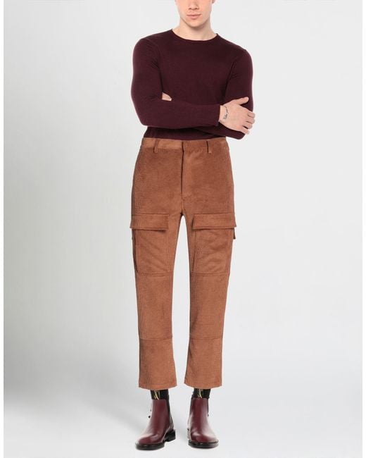 Daniele Alessandrini Brown Trouser for men