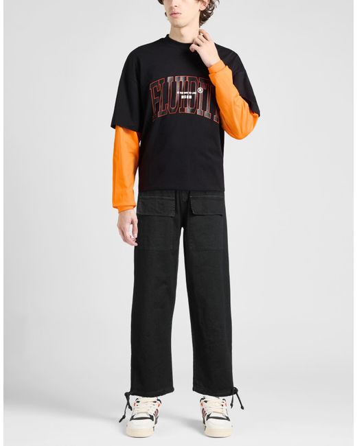 DISCLAIMER Black Pants Cotton for men