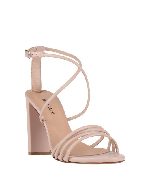 BAILLY Pink Blush Sandals Textile Fibers