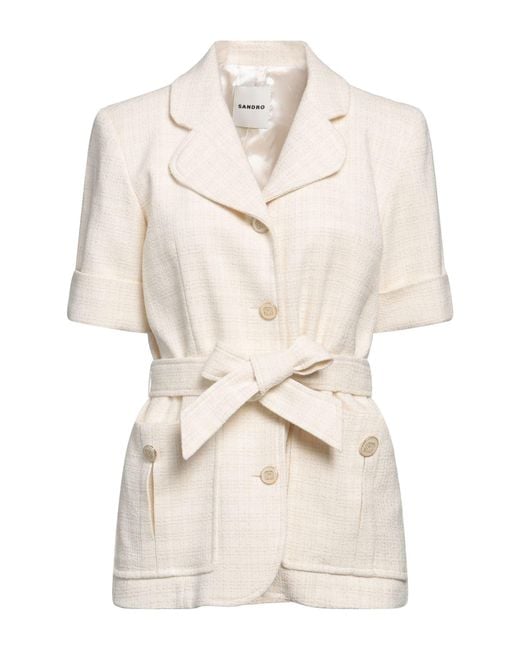 Sandro Natural Blazer