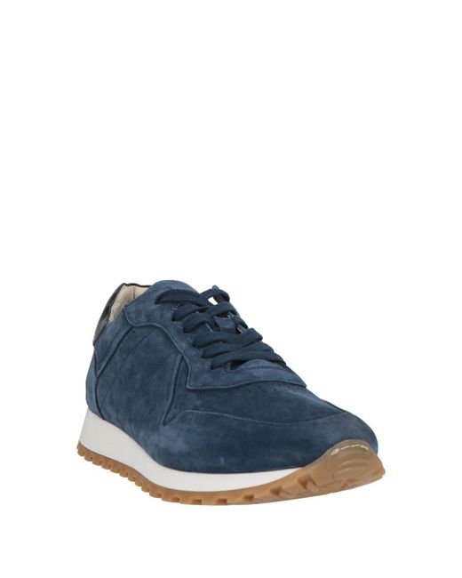 Corvari Blue Sneakers Leather for men