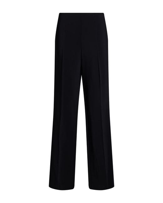 Ferragamo Black Pants Polyester, Elastane