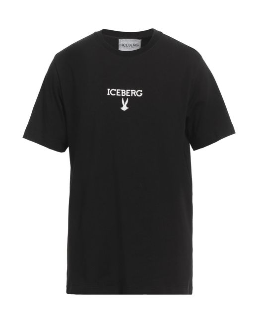 Iceberg Black T-shirt for men