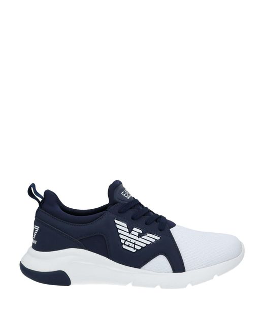 EA7 Blue Trainers for men