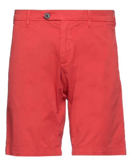 Roy Rogers Shorts Bermuda Shorts in Red for Men Lyst