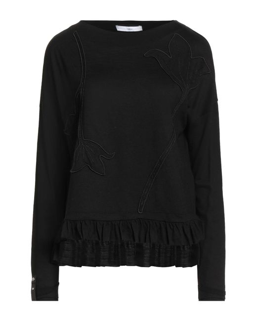 T-Shirt High en coloris Black