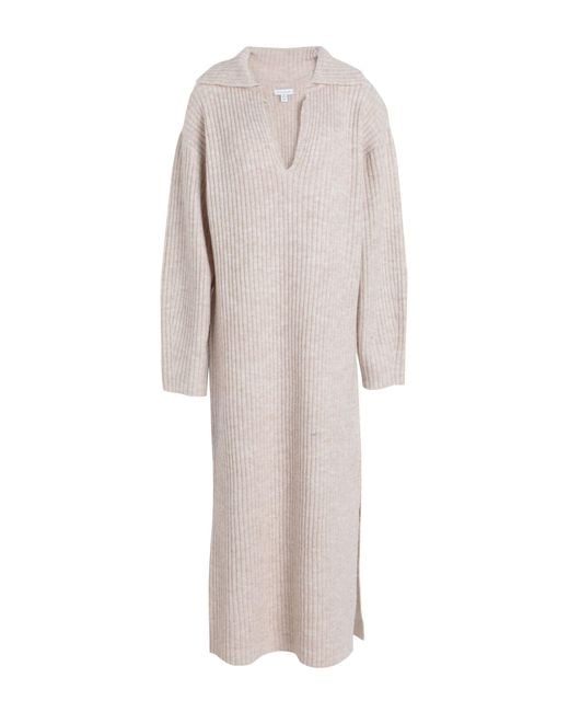 Vestido midi TOPSHOP de color Natural