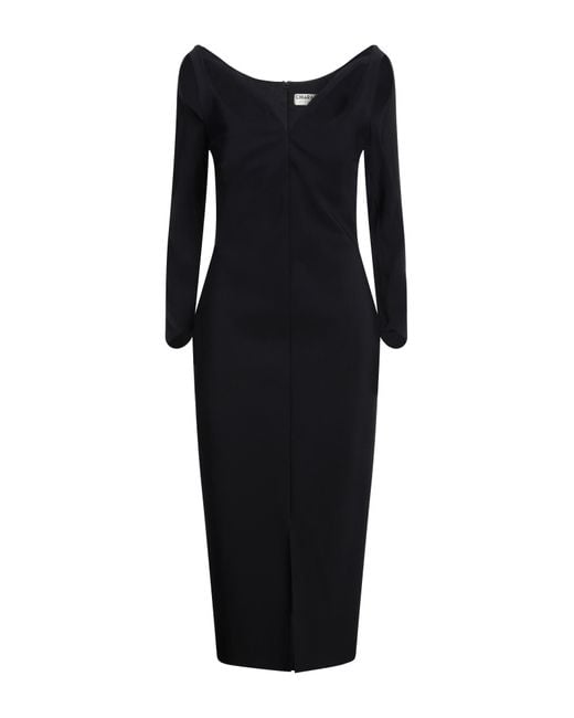 La Petite Robe Di Chiara Boni Black Midi Dress