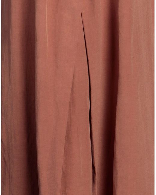 Fabiana Filippi Brown Midi-Kleid