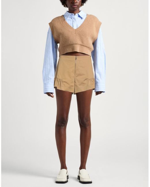 Sandro Natural Shorts & Bermuda Shorts