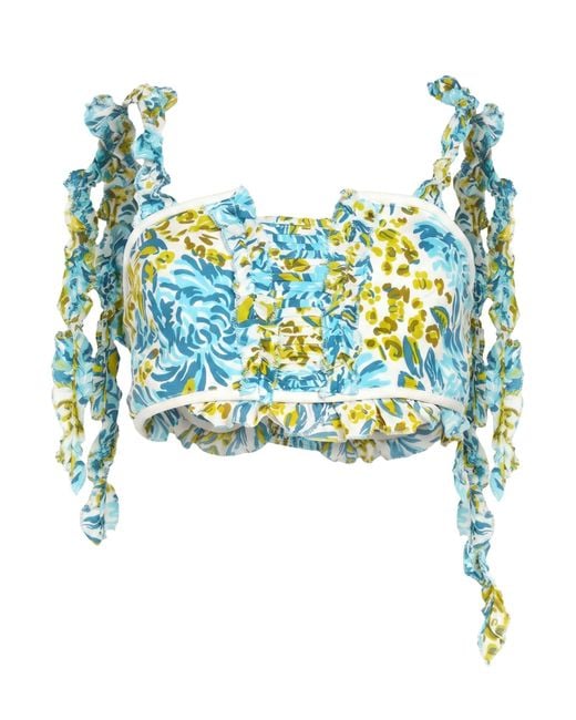 Poupette Blue Top Ecovero Viscose