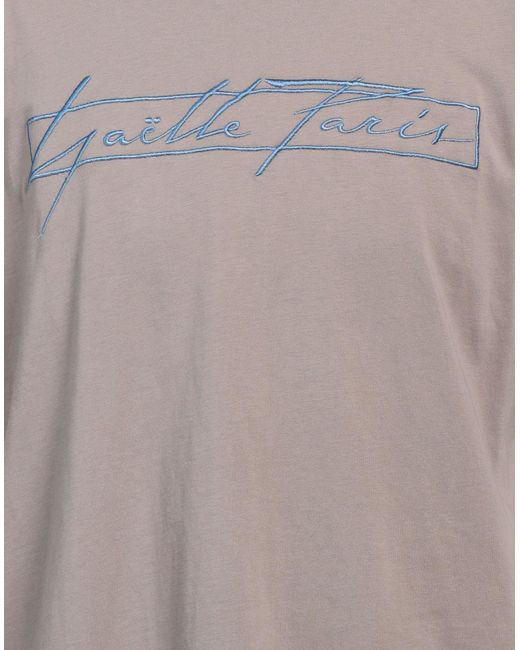 Gaelle Paris Gray T-shirt for men