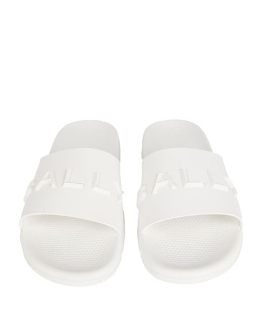 Bally White Sandals Rubber for men