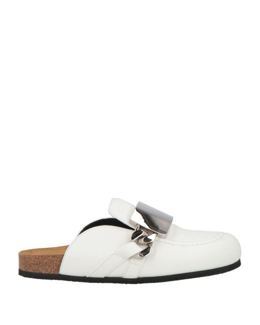 J.W. Anderson White Mules & Clogs for men