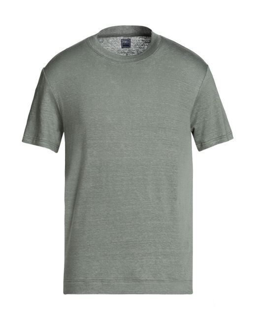 Fedeli Gray T-shirt for men