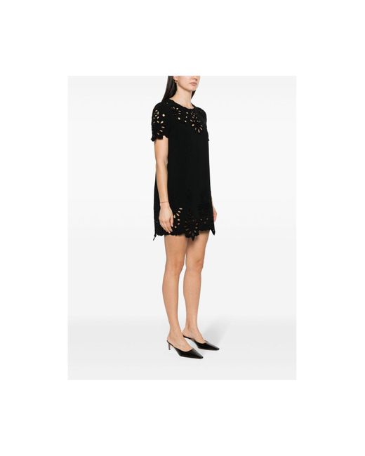 Ermanno Scervino Black Mini-Kleid
