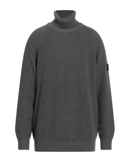 Suns Boards Gray Charcoal Turtleneck Cotton for men