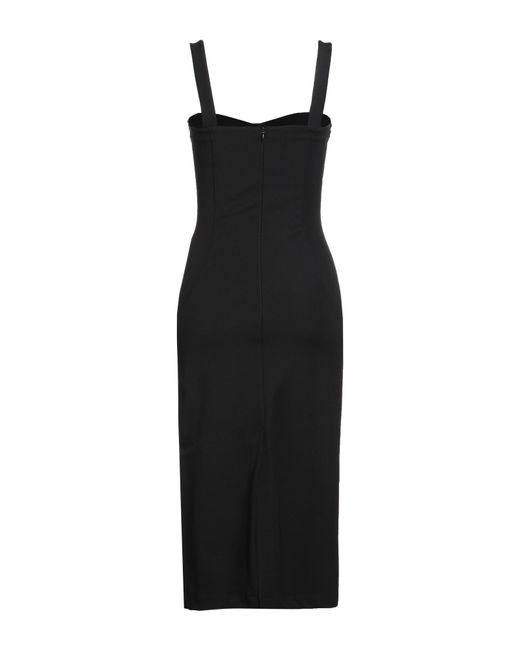 Vestito Midi di Versace Jeans Couture in Black