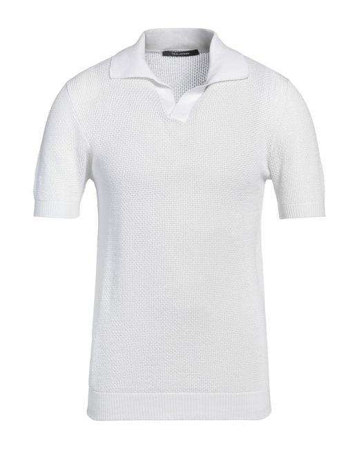 Tagliatore White Jumper for men
