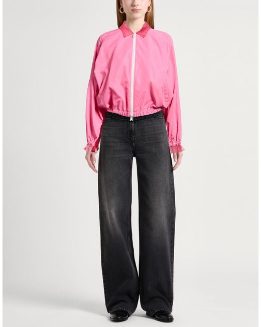 Fendi Pink Jacket Viscose, Polyamide