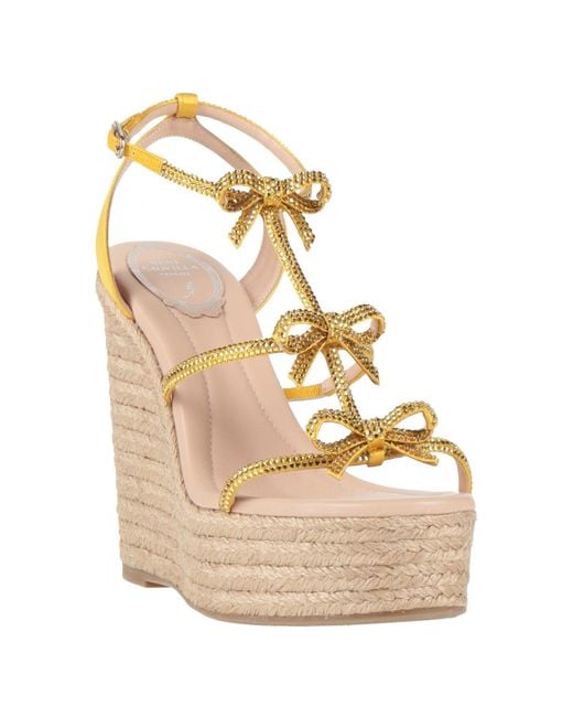 Rene Caovilla Natural Espadrilles