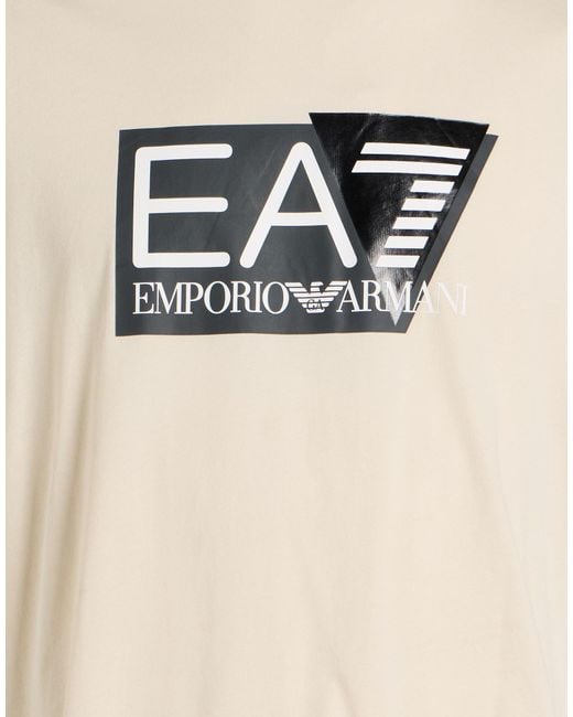 EA7 White T-Shirts for men