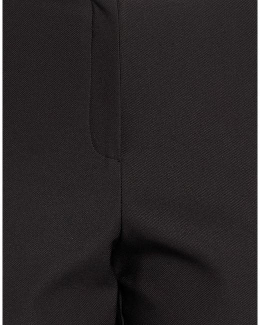 Diana Gallesi Black Pants Polyester, Elastane