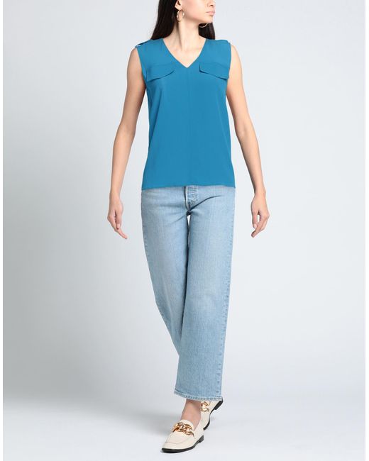 SIMONA CORSELLINI Blue Top