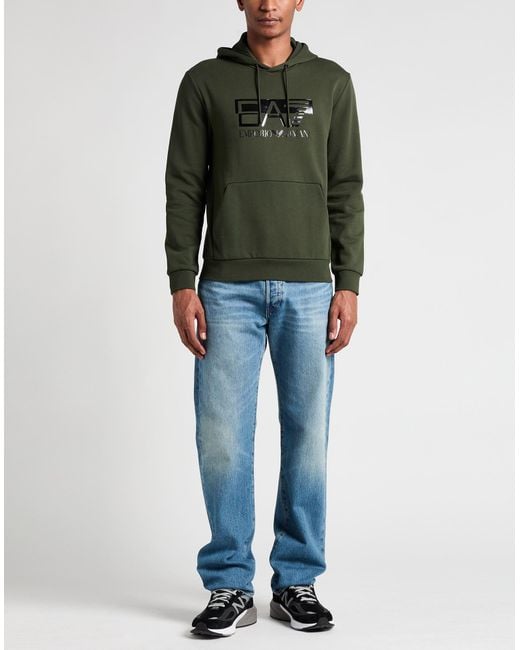 EA7 Green Sweatshirts for men