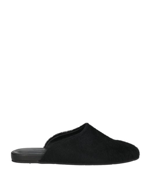 Ancient Greek Sandals Black Mules & Clogs Leather
