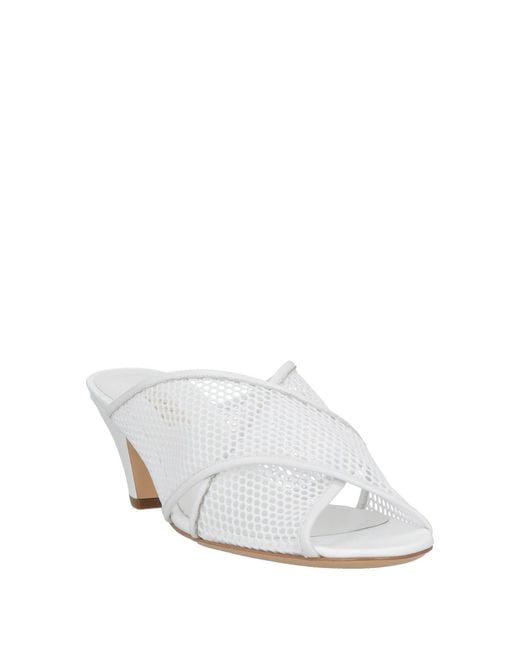 Casadei White Sandals