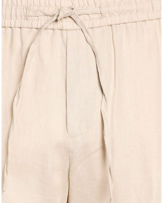 Michael Coal Natural Pants Linen for men