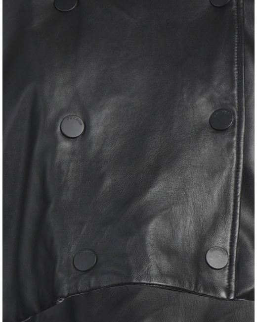 Dondup Black Jacket Lambskin