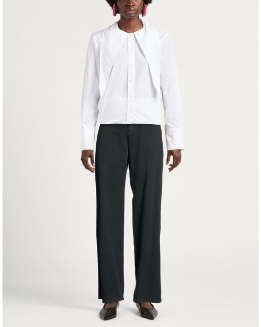 Department 5 Blue Pants Cotton, Lyocell