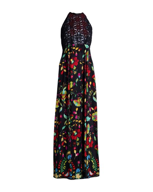 Anjuna Black Maxi Dress Viscose