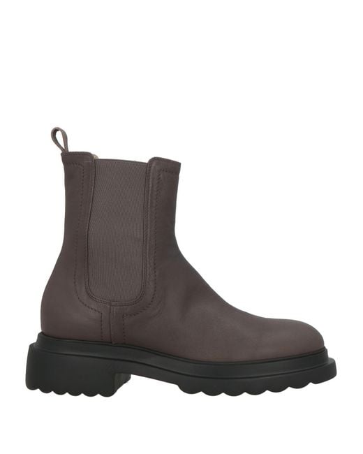 Pomme D'or Brown Ankle Boots