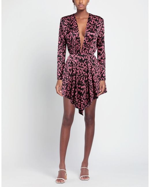 Alexandre Vauthier Red Mini Dress