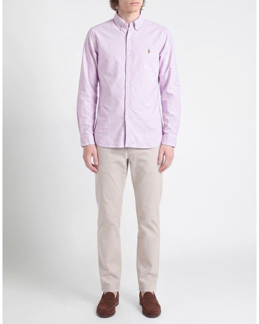 Polo Ralph Lauren Purple Shirt for men