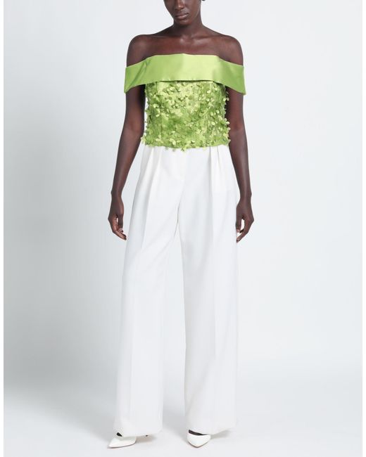 Camilla Green Top Polyester