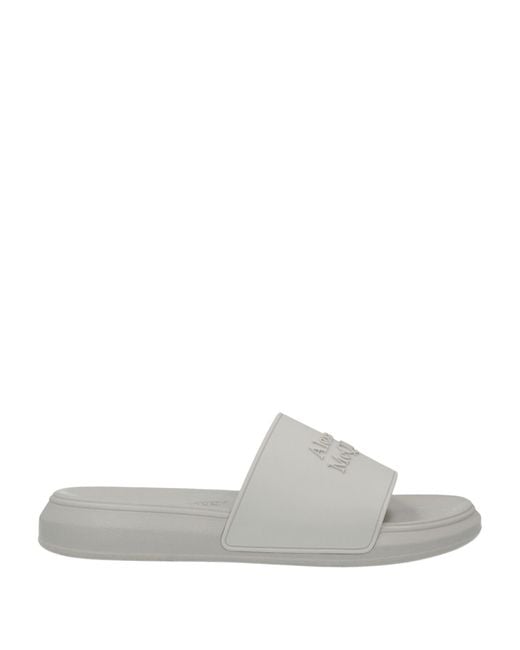 McQueen White Sandals for men