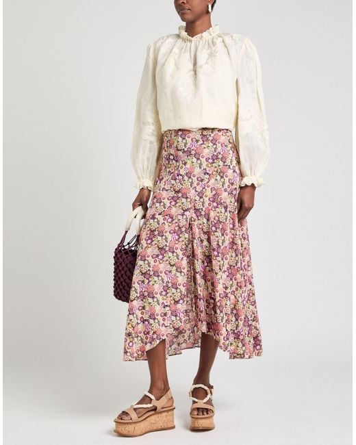 Isabel Marant Red Maxi Skirt