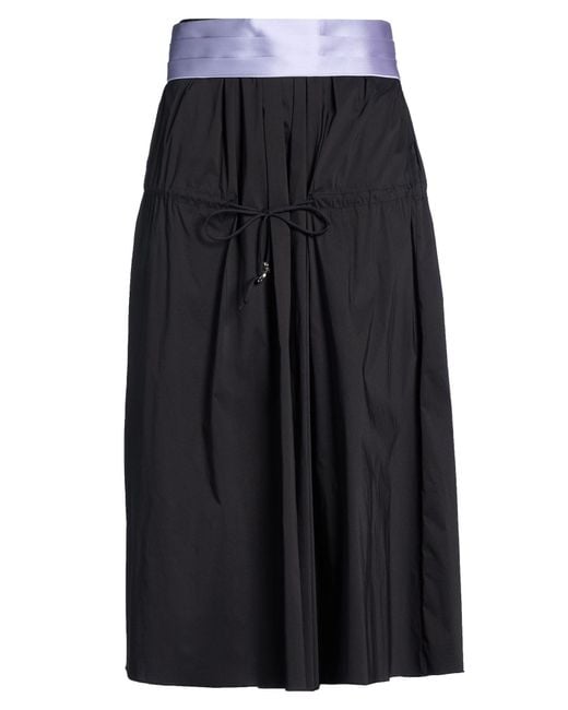 Liviana Conti Blue Midi-Rock