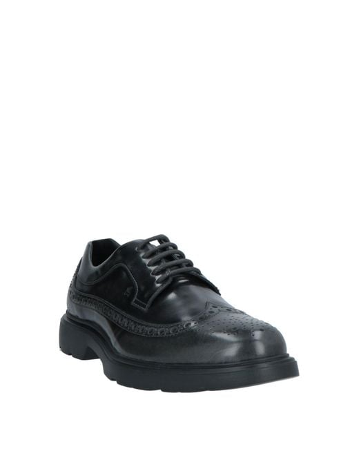 Hogan Gray Lace-up Shoes for men
