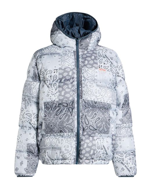 True Religion Blue Puffer for men