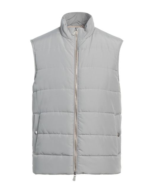 Chompa sin mangas Eleventy de hombre de color Gray