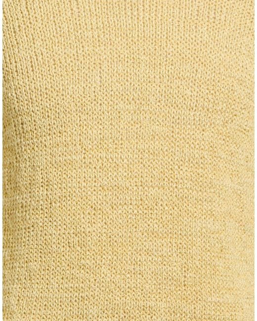 Roberto Collina Yellow Sweaters for men