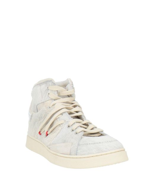 HIDNANDER White Light Sneakers Leather