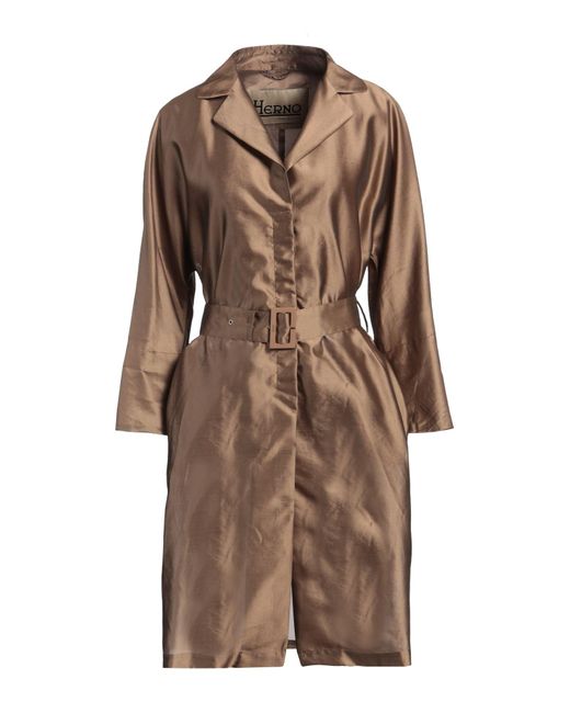 Manteau long et trench Herno en coloris Brown