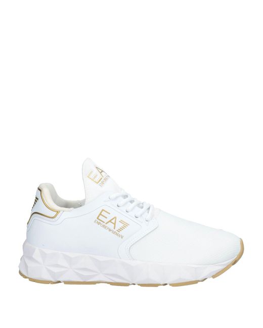 EA7 White Trainers for men