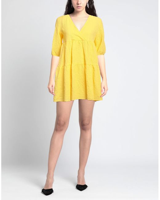 Bohelle Yellow Mini Dress